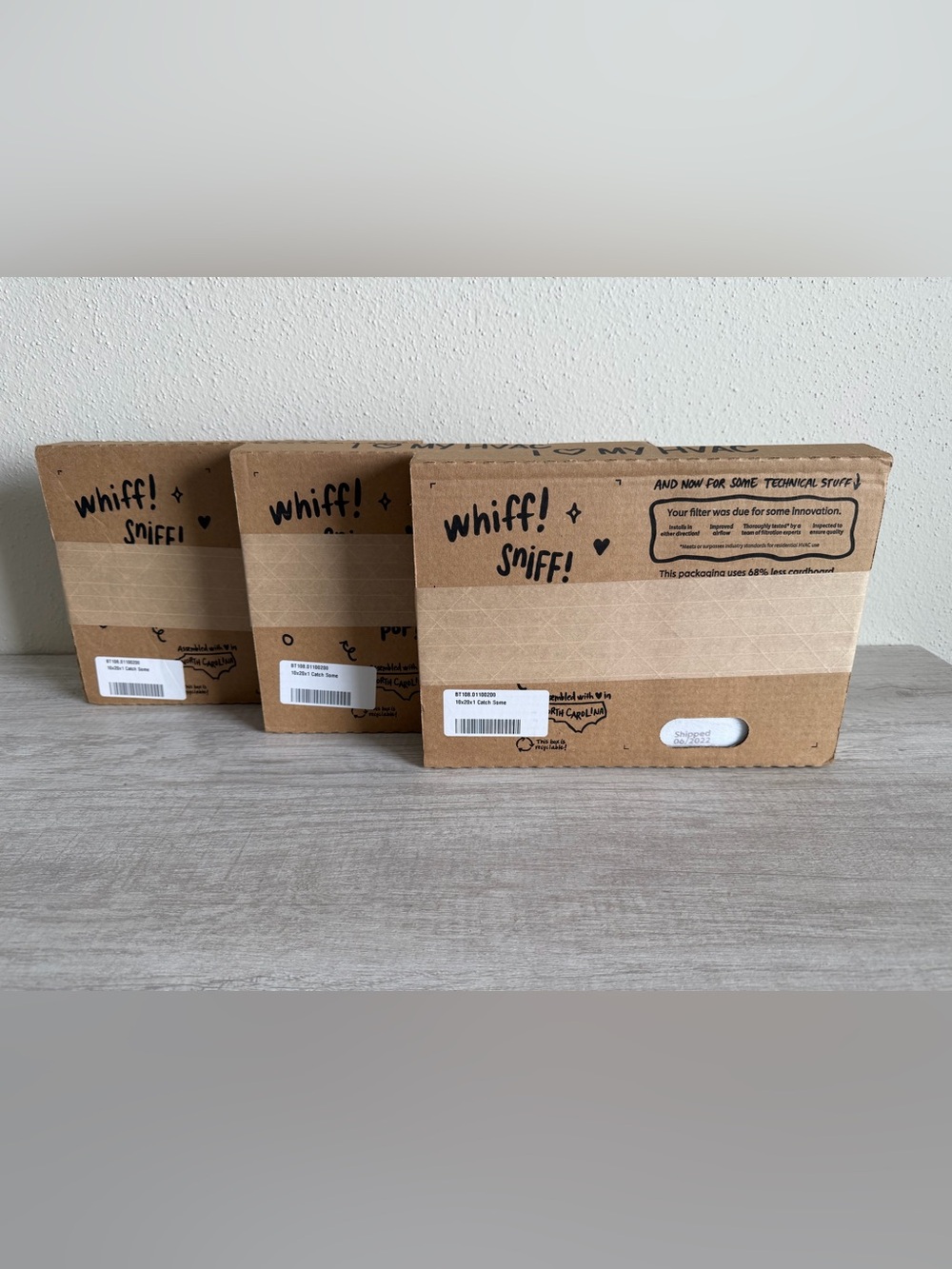 Magic Filter Lot Of 3 ~ 10x20x1 Second Nature Foldable ~ Catch Some ~ HVAC